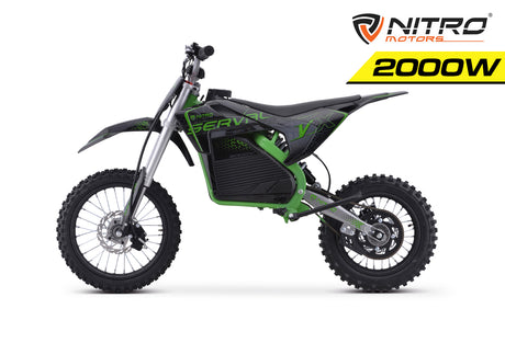 E-Cross Nitro Serval VX 2000 Watt 60 Volt Lithium Akku 12/14 Bereifung Brushless Motor
