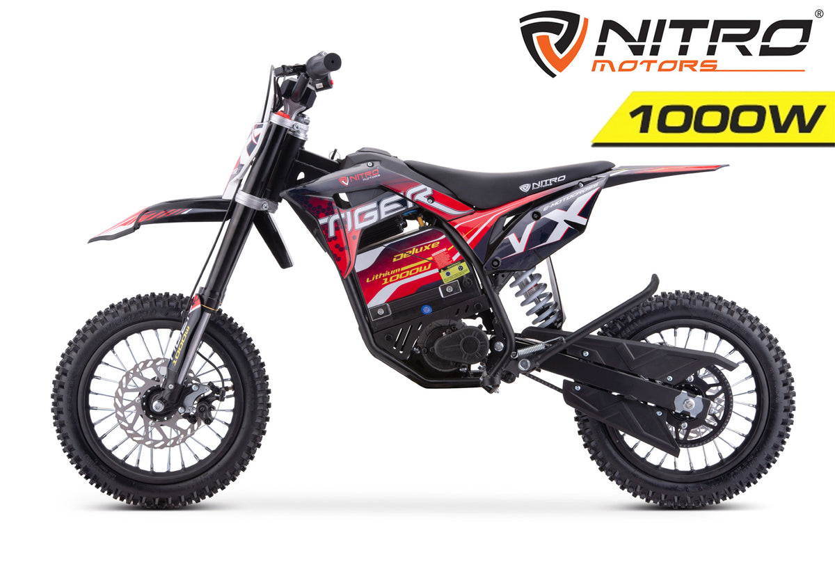 E-Cross Nitro Tiger 1000 Watt 36 Volt 13 Ah Lithiumakku 12Zoll Bereifung