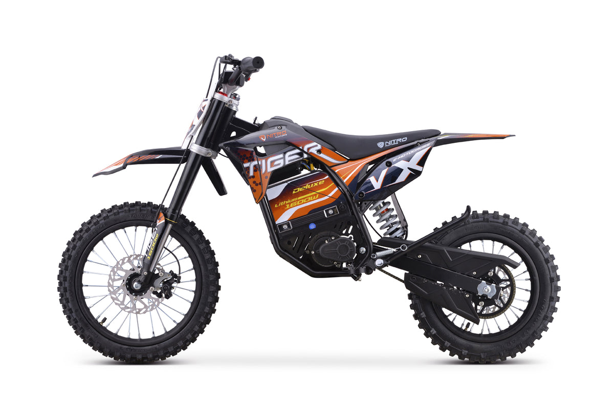 E-Cross Nitro Tiger 1600 Watt 48 Volt 13 Ah Lithium Akku 14/12 Bereifung