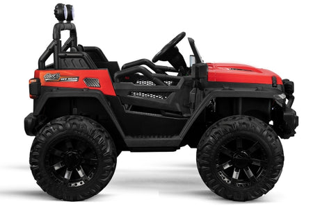 Kinder Elektro Auto Geländewagen 4x4 Offroad 2-Sitzer 4x 30W 12V 10Ah 2.4G RC Bluetooth