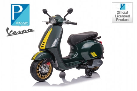 Vespa Elektro Kinder Motorrad Vespa Sprint mit Lizenz 1x25W 6V 4Ah