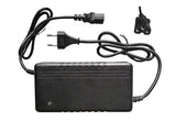 Ladegerät 3-Polig 60V 1000W - 1500Watt schwarz für Lithium Batterien