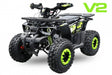 Nitro Motors Rugby RS8-A V2 midi Quad 150cc 8 Zoll Automatik + RG Kinderquad Atv Platin Line