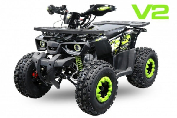 Nitro Motors Rugby RS8-A V2 midi Quad 150cc 8 Zoll Automatik + RG Kinderquad Atv Platin Line