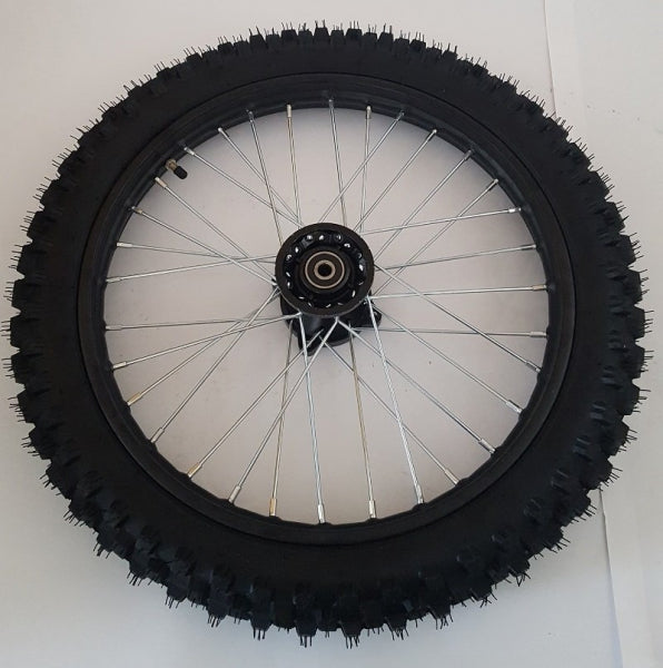 Komplettrad 17 Zoll vorne 15 mm Achse