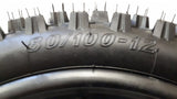 Felgen-Reifenset 12 Zoll hinten für Dirtbike Kayo TSD 125 und TSD 110 und andere Fahrzeuge mit 12 Zoll Bereifung