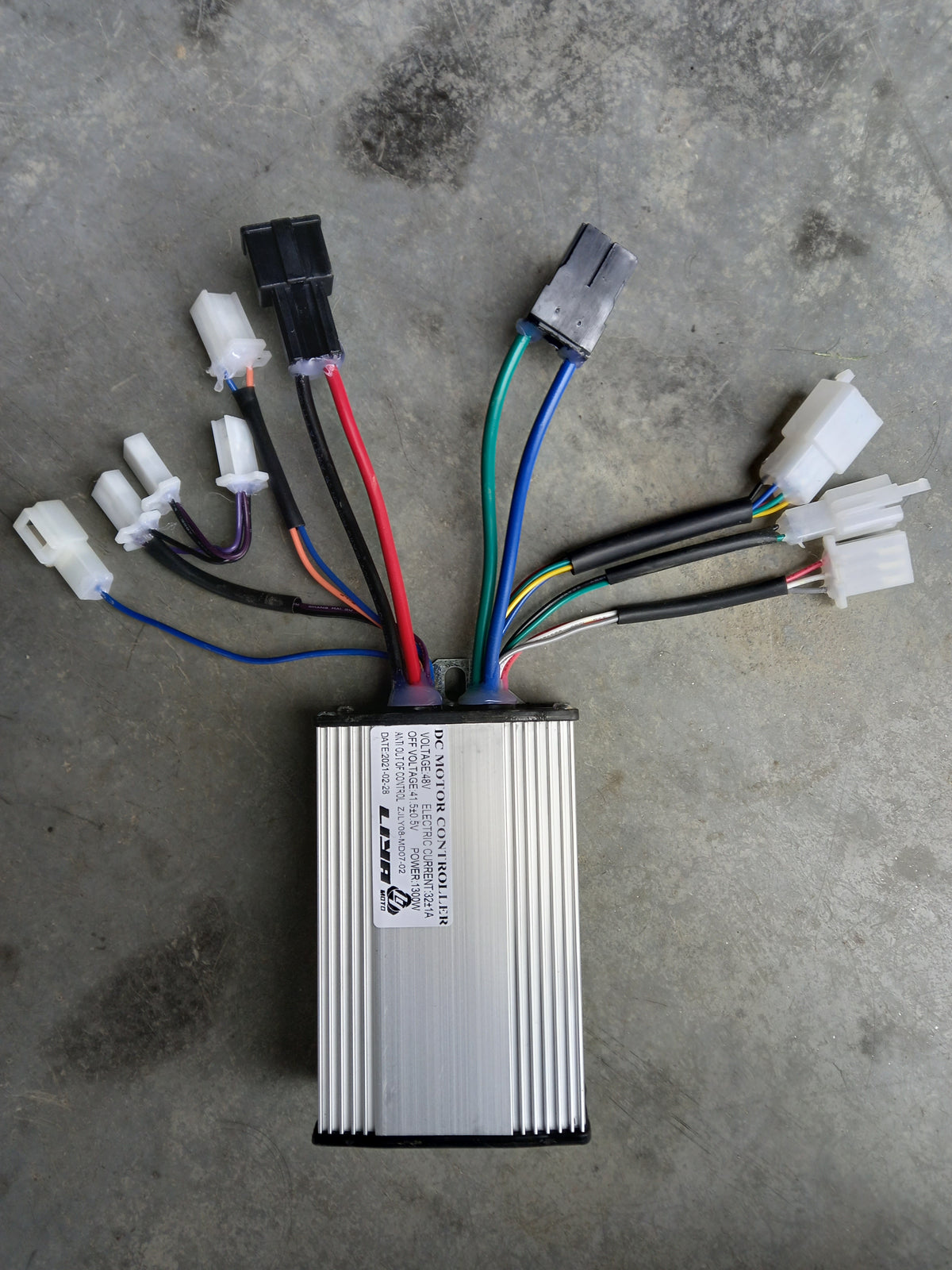 Steuergerät-Controller für E-Cross Nitro Tiger mit 1300 Watt 48 Volt Lithium Akku 12/14