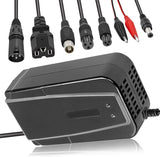 Ladegerät 60 Volt 3A 6 verschiedene Stecker für Blei Akku