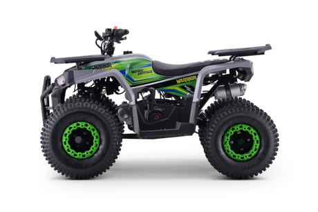 Quad fuer Kinder 125 ccm Beneo Motors Warrior Ab 8 Jahren Rueckwaertsgang Geschwindigkeitsbegrenzung und E-Start Display