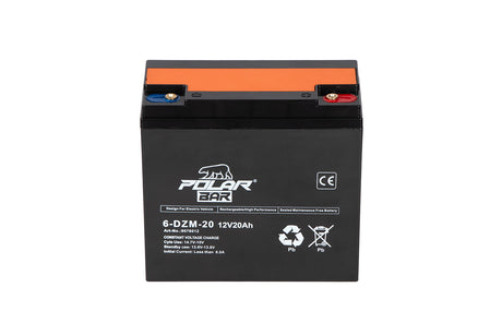 PolarBear Blei Gel Batterie Akku 12V 20Ah 6-DZM-20