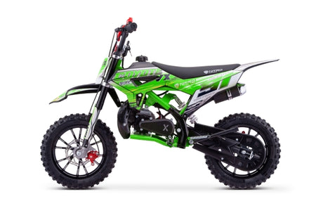 NITRO MOTORS 49cc mini Kinder Dirtbike Coyote VX E-Pullstart DLX 10" NEU