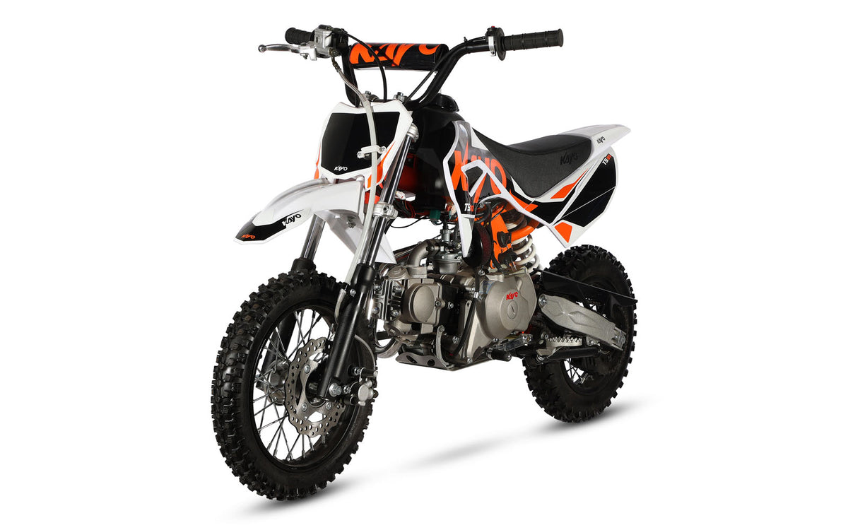 Kayo TS 90 Kindermotocross E-Start Kindermotocross 10/12 Bereifung 4 Gang Semiautomatik