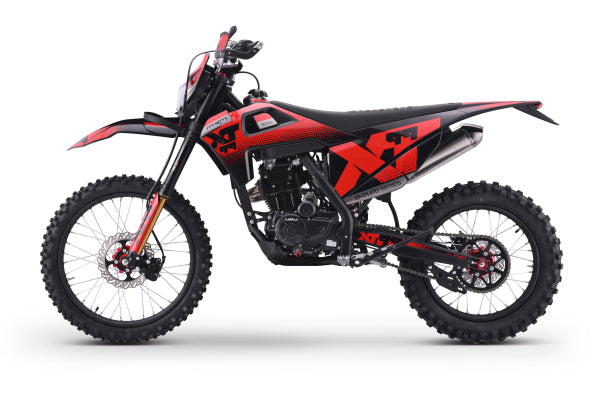 Motocross MRM XT 300ccm 4 Takt 21/18 Bereifung Elektro und Kick Start Sitzhoehe 92cm 25 PS