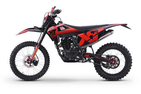 Motocross MRM XT 300ccm 4 Takt 21/18 Bereifung Elektro und Kick Start Sitzhoehe 92cm 25 PS