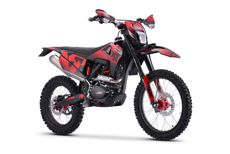Motocross MRM XT 300ccm 4 Takt 21/18 Bereifung Elektro und Kick Start Sitzhoehe 92cm 25 PS