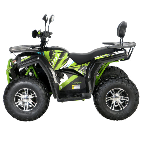 Power-E-Quad MRM Terra X 6000 Watt 72 Volt 45 Ah 10 Zoll für Jugendliche und Erwachsene