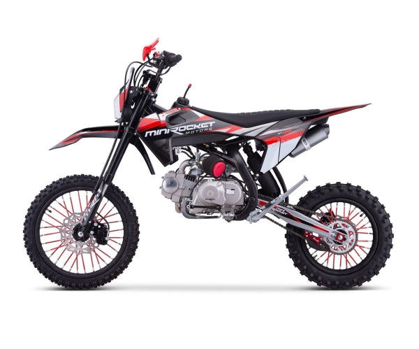 DirtBike MRM Dorado Enduro mit Licht DT125 4T 17/14 4 Gang Schaltgetriebe