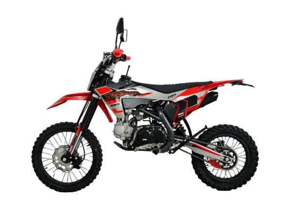 !AKTION! Dirtbike Turrut X4 BT 140 ccm 17/14 Elektro und Kickstarter. Die neue Generation von Dirtbikes