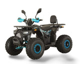Quad 125ccm MRM Hunter 3 Gang Semiautomatik Rückwärtsgang mit Anhängevorrichtung