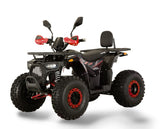 Quad 125ccm MRM Hunter 3 Gang Semiautomatik Rückwärtsgang mit Anhängevorrichtung