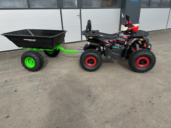 Quad 125ccm MRM Hunter 3 Gang Semiautomatik Rückwärtsgang mit Anhängevorrichtung