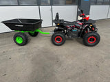Quad 125ccm MRM Hunter 3 Gang Semiautomatik Rückwärtsgang mit Anhängevorrichtung