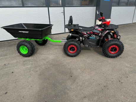 Quad 125ccm MRM Hunter 3 Gang Semiautomatik Rückwärtsgang mit Anhängevorrichtung