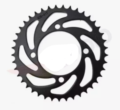 Kettenrad 428 41 Zähne für Dirtbike Kayo TT 140 14/17 und Dirtbike Kayo TT 125 14/17