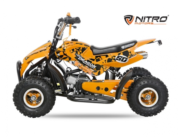 Kinderquad 49cc Nitro DRAGON II MINI Quad ATV