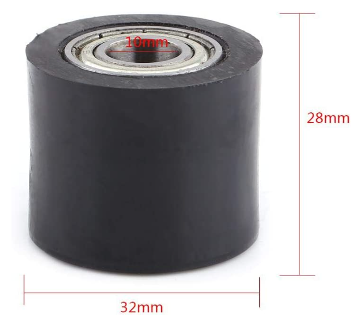Kettenrolle-Kettenspanner Innendurchmesser Lager 8mm oder 10 mm