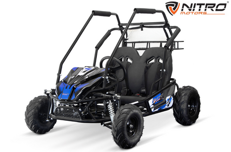 NITRO MOTORS Panther XTRM 81 Gokart 2000W 60V 20Ah 2-Sitzer Differenzial