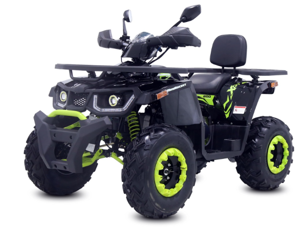 Quad KMG Shark 200 ccm Automatik mit Returgang Led