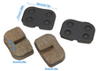 Bremsbeläge für E-Minicross-E-Miniquad