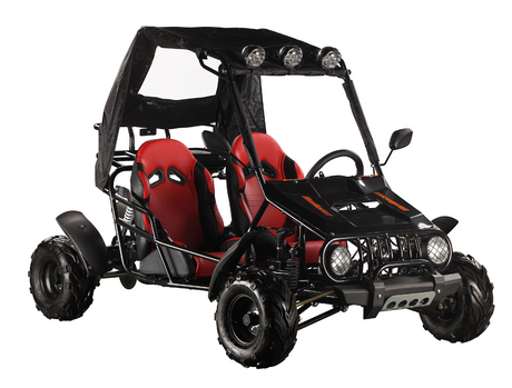 Buggy 125ccm Zongshen 3 Gang Semiautomatik mit Returgang