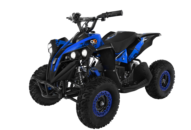 Elektro-Kinderquad Reneblade, Mini-Quad mit 1000 Watt 48 Volt, Federung, Scheibenbremsen, drosselbar, LEDs