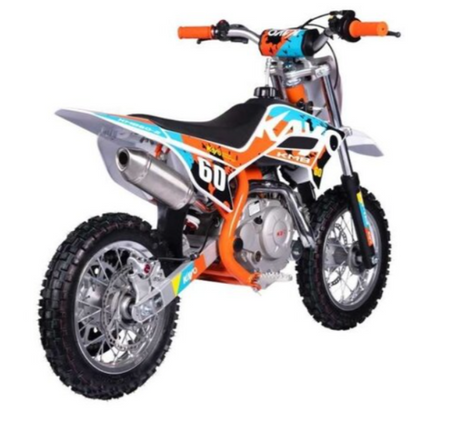Kayo Dirtbike KMB 60 mit 10/10 Raeder Automatik und E-Start
