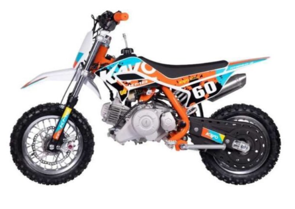 Kayo Dirtbike KMB 60 mit 10/10 Raeder Automatik und E-Start