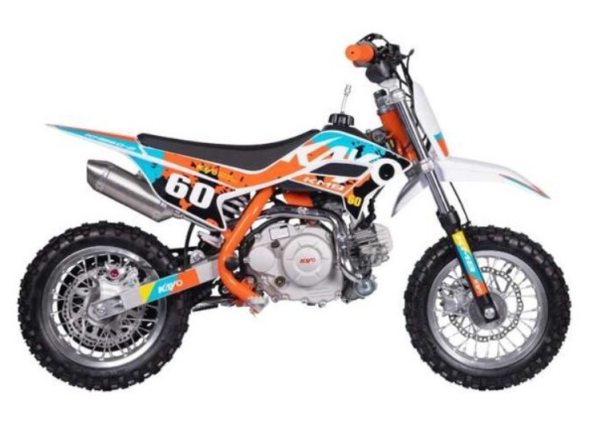 Kayo Dirtbike KMB 60 mit 10/10 Raeder Automatik und E-Start