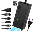 Ladegerät 48 Volt für Lithiumakkus mit 6 verschiedenen Anschlüssen 54,6Volt 2A
