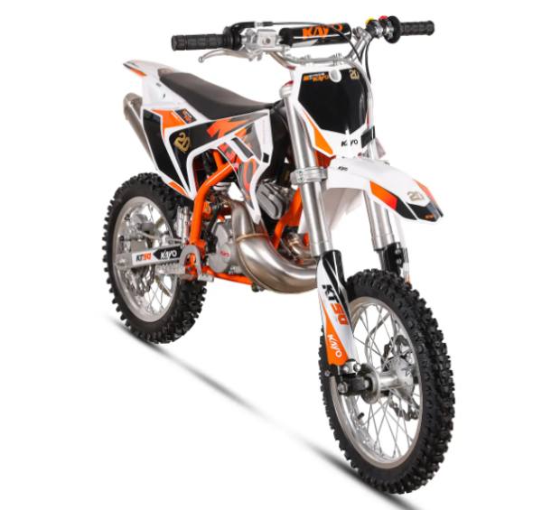 Kayo Dirtbike KT50 RACING - 50 cc 2-Takt 9 PS Raeder 14"-12"