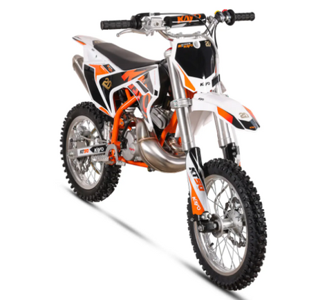 Kayo Dirtbike KT50 RACING - 50 cc 2-Takt 9 PS Raeder 14"-12"