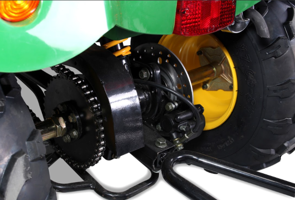 Kindertraktor MRM Nitro Motors 110ccm 4 Takt 3 Gang Semiautomatik mit Anhaenger