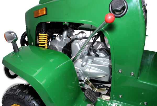 Kindertraktor MRM Nitro Motors 110ccm 4 Takt 3 Gang Semiautomatik mit Anhaenger