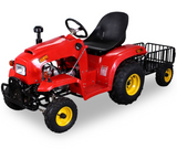 Kindertraktor MRM Nitro Motors 110ccm 4 Takt 3 Gang Semiautomatik mit Anhaenger