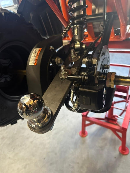 Komplette Anhängerkupplung für Kayo Quad AT110 /AT125 /AU125