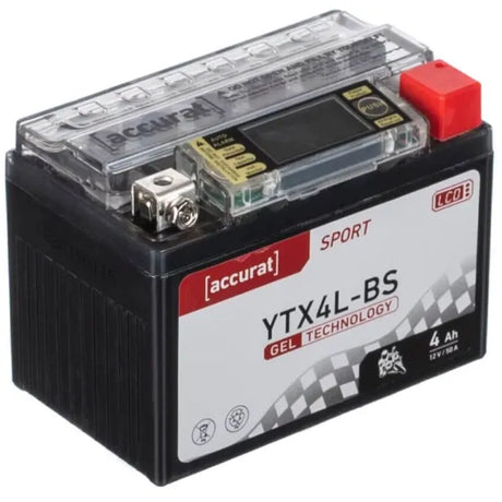 Starterbatterie 12 Volt 4 Ah Gel für Quads und Motorraeder