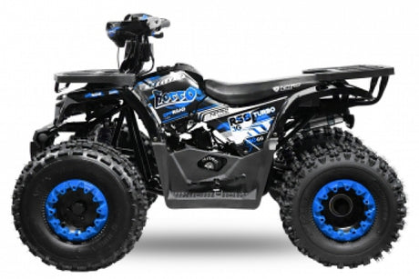 Nitro Motors Rugby RS8-3G V2 midi Quad 150cc 8 Zoll 3 Gang Semi-Automatik mit RG Kinderquad Atv Platin Line