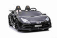 Elektroauto für Kinder Lamborghini Aventador 24V für zwei Benutzer MP4-Player, vertikal öffnende Türen, 2x45W Motor, 24V Batterie, 2,4 GHz Fernbedienung