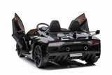 Elektroauto für Kinder Lamborghini Aventador 24V für zwei Benutzer MP4-Player, vertikal öffnende Türen, 2x45W Motor, 24V Batterie, 2,4 GHz Fernbedienung