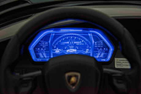 Elektroauto für Kinder Lamborghini Aventador 24V für zwei Benutzer MP4-Player, vertikal öffnende Türen, 2x45W Motor, 24V Batterie, 2,4 GHz Fernbedienung